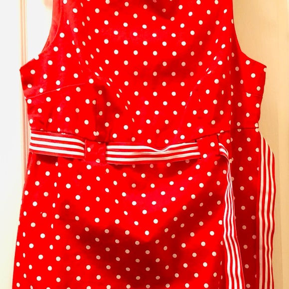 Jessica Howard Red and White Polkadot Dress - Picture 6 of 6